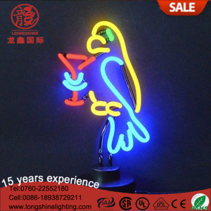 17′′x13′′ RGB Parrot Ce RoHS LED Neon Sign Light Lamp